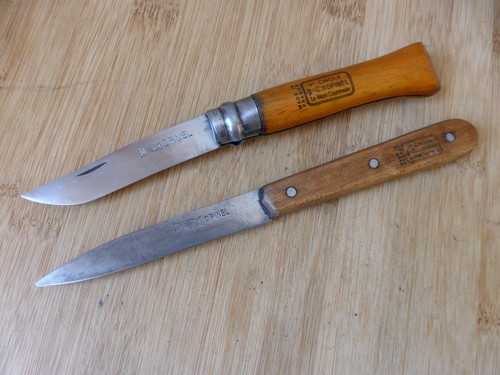 Lot couteaux opinel anciens - lot,