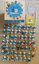 Mcdo Smurfs Complete Collection 60 Figures with Collector's Box
