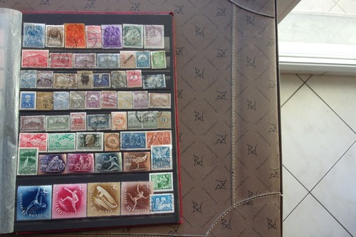 Hongrie lot timbres obl - timbres,