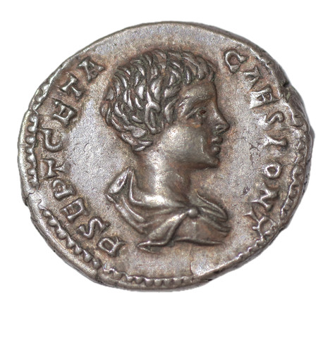 Rome geta 209 212 denier - -,