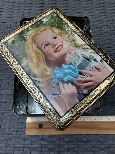Boite metal vide enfant - vide, fille
