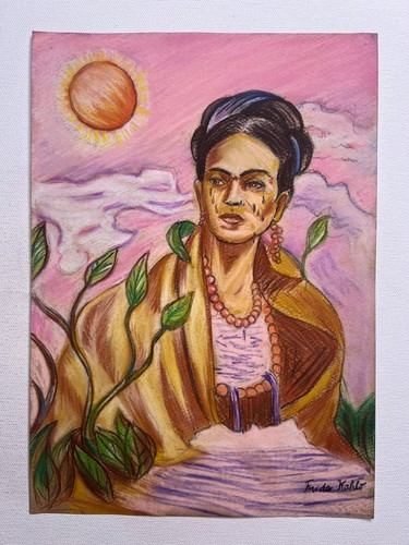 Frida kahlo dessin sur - dessin, papier