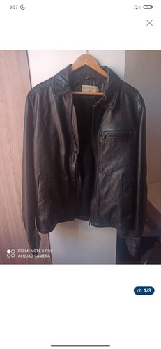 Leather jacket chevignon - jacket, veste