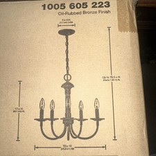 5-Light Oil Rubbed Bronze