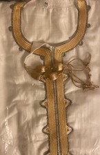 Qamis Noir, Beige Ou Blanc De