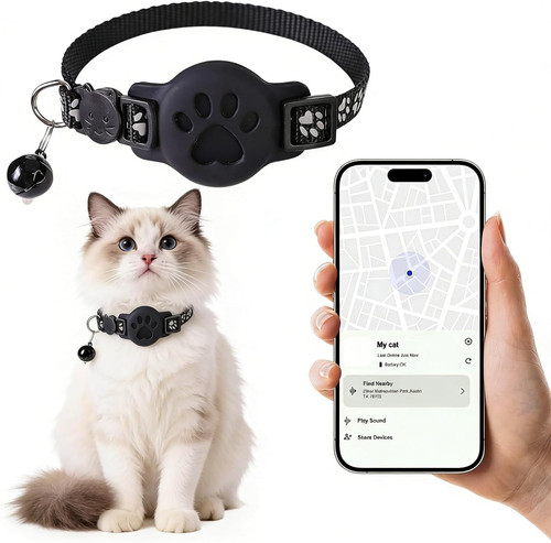 Collier gps pour chat - collier, avec