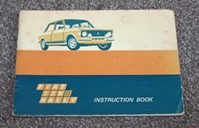Fiat 128 Rally Original Owners Instruction Book & Maintenance Handbook 1973?