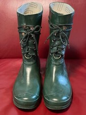 Hunter Core Original Lace Wellington Boots | Hunter Green | US 9M/10F ** RARE **