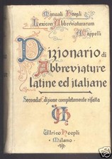 Lexicon Abbreviaturarum