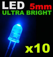 421/10# LED bleu 5mm ultra