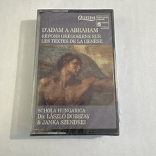 D’ADAM A ABRAHAM schola hungarica  — Cassette audio - K7, tape