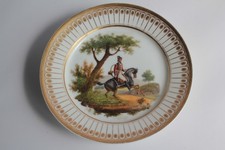 Assiette porcelaine Vieux