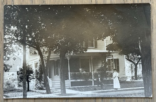 Rppc wayland folk victorian - wayland,
