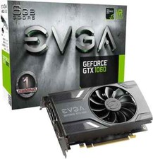 Carte Graphique EVGA NVIDIA GeForce GTX 1060 6 Gb Go GDDR5