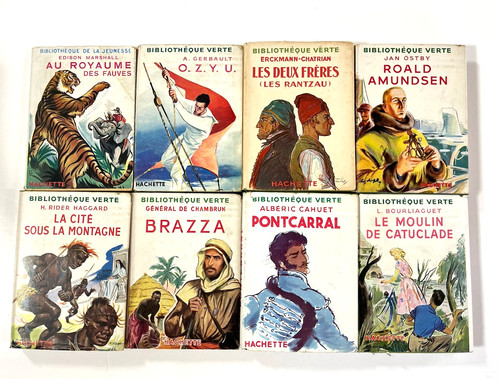 Lot bibliothèque verte - 8,