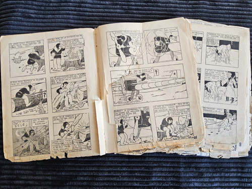 Tintin diverses pages de - tintin,