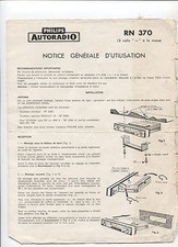N°7652 / PHILIPS AUTORADIO 