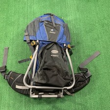 Deuter Kid Comfort II 2 Child Carrier Hiking Backpack With Sun Shade