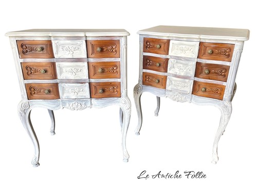 Paire commodes vintage - de,