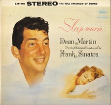 DEAN MARTIN / FRANK SINATRA "SLEEP WARM" POP JAZZ LP CAPITOL 1565561