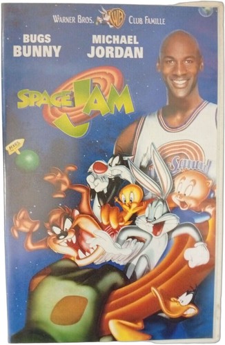 Vhs space jam michael - vhs,