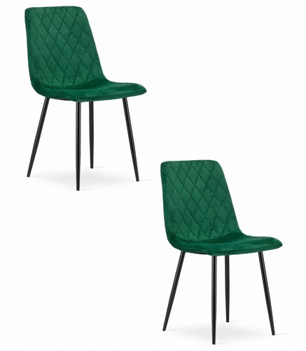 Fauteuil turin velours vert - turin,