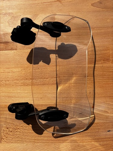 Deflecteur bulle moto reglable - deflecteur,