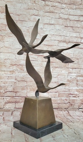 Art deco sculpture 3 wild - deco,