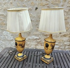 Paire De Lampe En Tôle