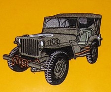 TISSU PATCH : JEEP ARMEE