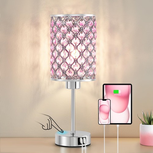 Lampe table cristal avec - table,
