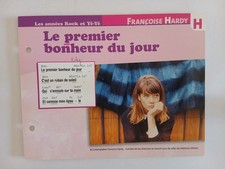 CARTE FICHE - FRANCOISE HARDY