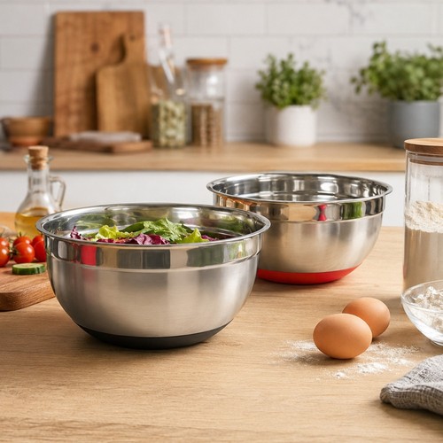 Set saladiers inox 24 - de, 2