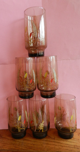 Verres vintage arcoroc - vintage,