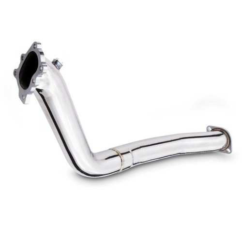 Exhaust downpipe with turbo - exhaust,