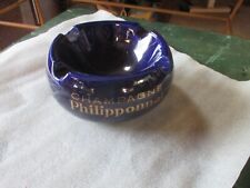 ancien cendrier de comptoir bar Champagne PHILIPPONNAT cémamique villenauxe