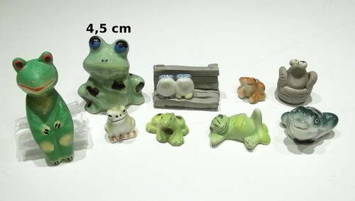Lot figurines grenouille - de, 9