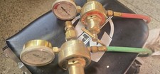 Harris 447-125 Oxygen/Acetylene Regulator Set (Often Referred As The Pipeliner)