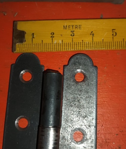 Paumelle 80mm gauche boîte - ,