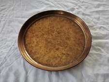 Déco : Plateau cuivre afrique