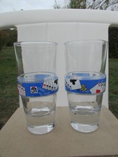 lot de 6 verres à Pastis 51