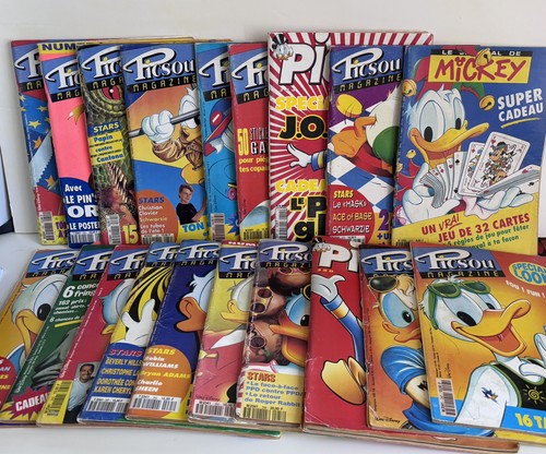 Lot magazines vintage picsou - lot, :