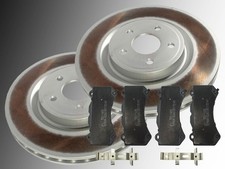 2 Disques De Frein Revêtus