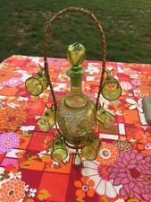 service à liqueur en verre