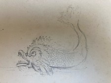 Très Beau Dessin XIXe 1850