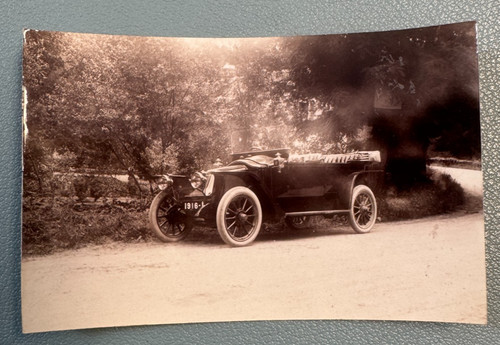 Original photo old automobile