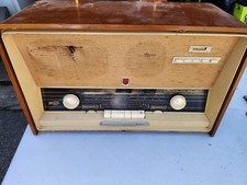  Norelco Tube Radio Made In Holland B5X98A For Parts