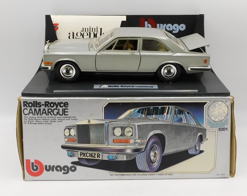 Burago rolls royce camargue - burago,