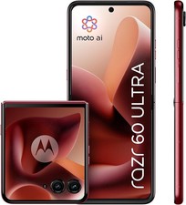 Téléphone Motorola Razr 60 Ultra 5G 16+512GB Smartphone Pliable Rio Red ROUGE