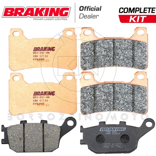 Kit plaquettes frein - kit,